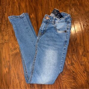 Girls Lucky Brand Zoe Skinny Jeans 10 adjustable waist
